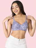 Non-Padded, Non-Wired Full Coverage Comfort Bra - Cotton