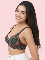 Non-Padded, Non-Wired Full Coverage Comfort Bra - Cotton