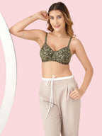 Non-Padded, Non-Wired Full Coverage Comfort Bra - Cotton