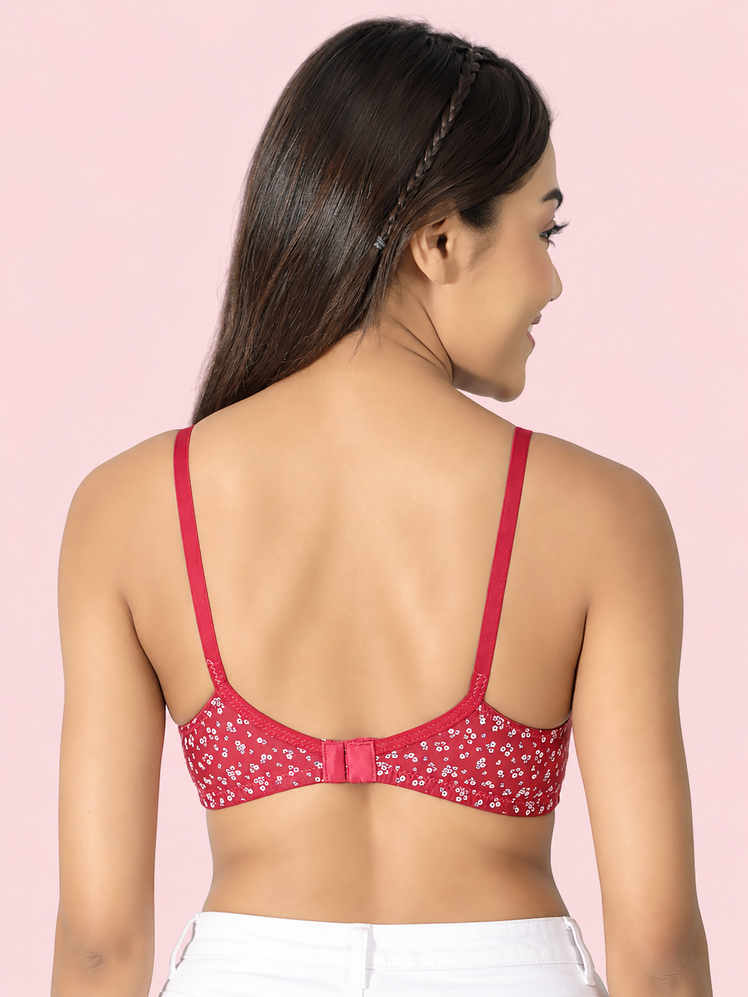 Non-Padded, Non-Wired Full Coverage Comfort Bra - Cotton