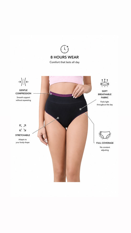 High Waist Tummy Control Everyday Panty