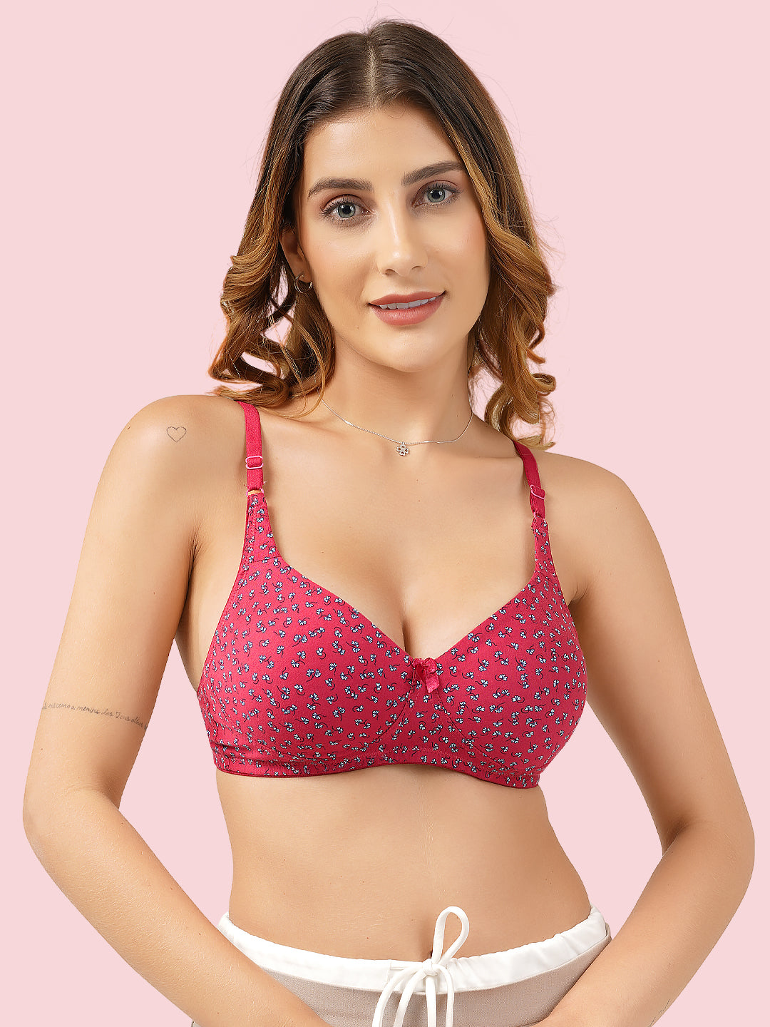 Non-Padded, Non-Wired Full Coverage Comfort Bra - Cotton