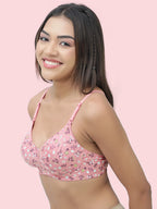 Non-Padded, Non-Wired Full Coverage Comfort Bra - Cotton