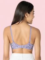 Non-Padded, Non-Wired Full Coverage Comfort Bra - Cotton