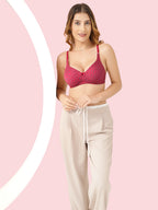 Non-Padded, Non-Wired Full Coverage Comfort Bra - Cotton