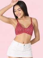 Non-Padded, Non-Wired Full Coverage Comfort Bra - Cotton