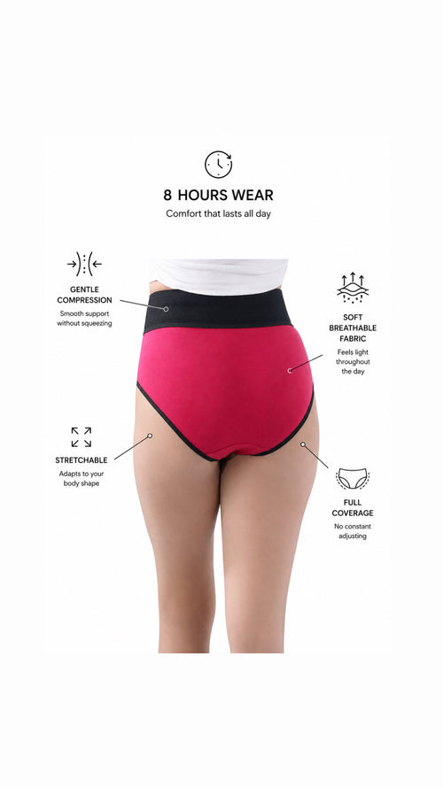 High Waist Tummy Control Everyday Panty
